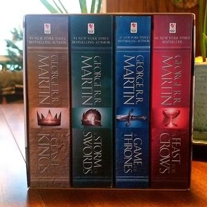 Game of Thrones Box Set (A Song of Ice and Fire) Books 1-4 by George R R Martin